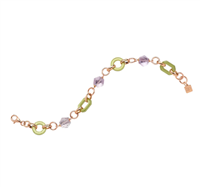 Bracciale Rosso Prezioso Donna Nouvelle Vague in Argento 23539NV-VR - 23539NV-VR